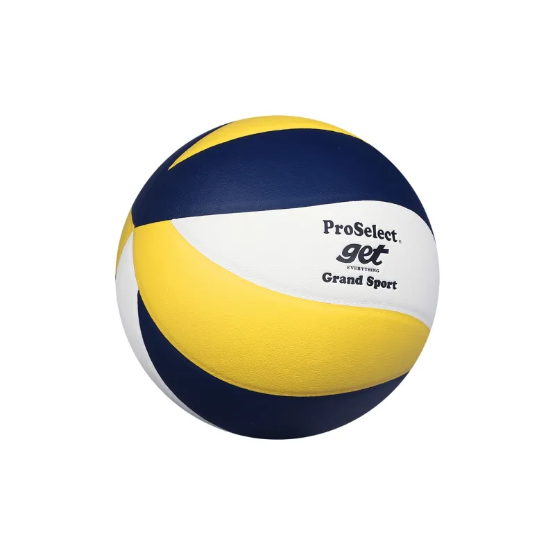 ProSelect PU Size 5 Volleyball Unisex Blue Yellow-3