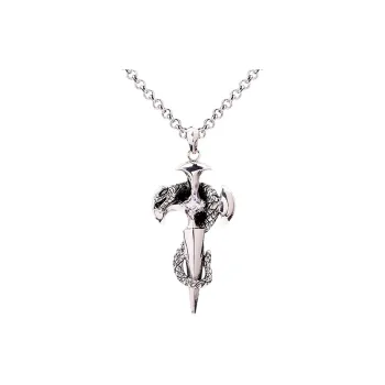 IDEE CREATIVE IDEA FOR YOU 925 Sterling Silver Necklaces Men's