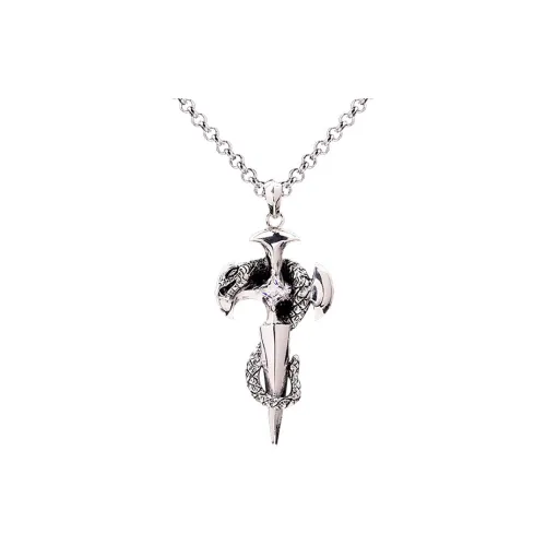 IDEE CREATIVE IDEA FOR YOU 925 Sterling Silver Necklaces Men's