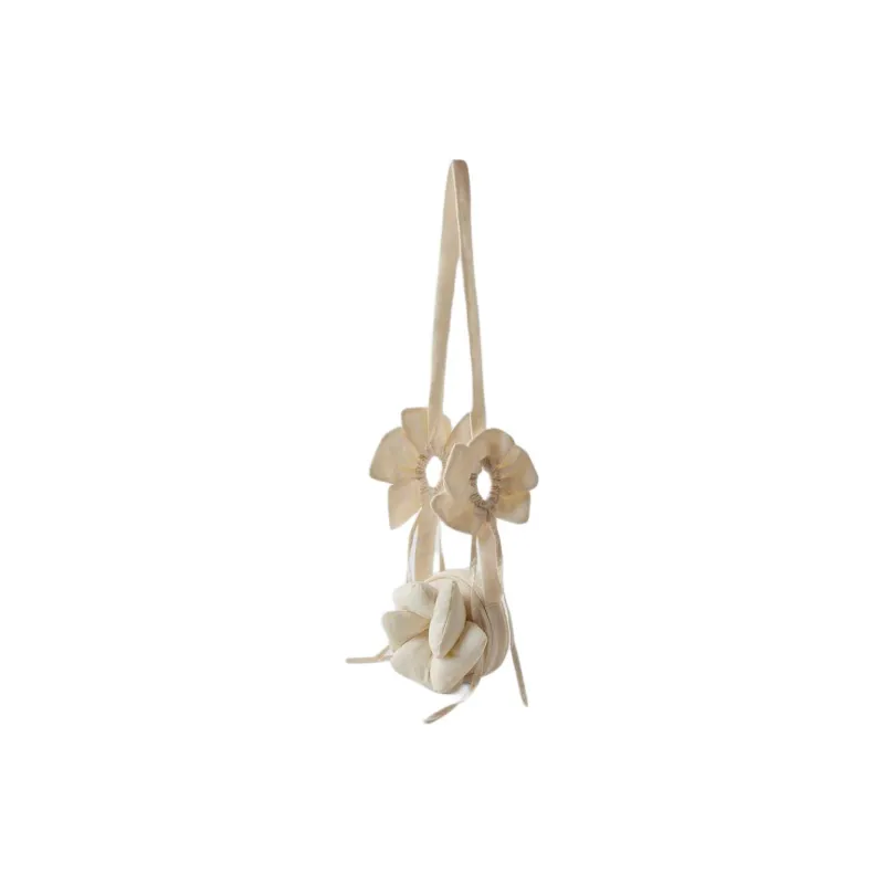 ZARA Polyamide Crossbody Bag Shoulder Bag Kids' Light Beige Yellow-1