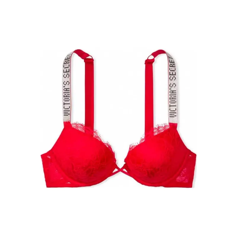 Victoria's Secret Bra Women's Red-0