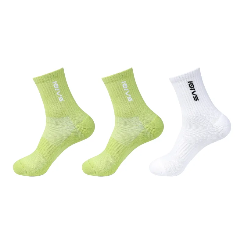 SAIQI Mid Calf Socks Men's 3 Pack-7