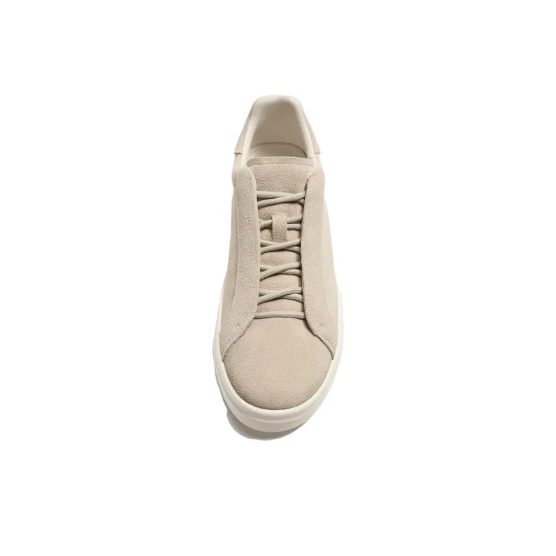 ZARA Anti Slip Wear Resistant Low Top Skateboard Shoes Men's Beige-3