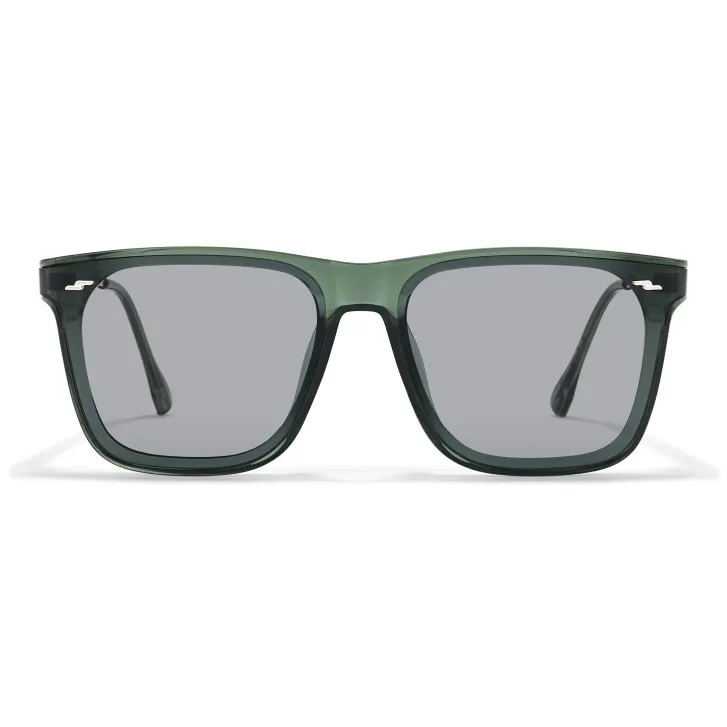 Sagawa TR/Memory Plastic Alloy Square Sunglasses Unisex-7