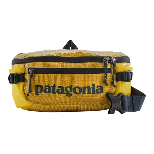 Patagonia Recycled Polyester Crossbody Bag Sling Bag Fanny Pack Unisex Bright Yellow