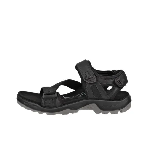 Ecco Beach Sandals Men Black