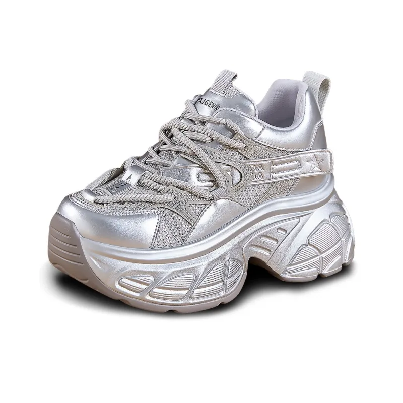 Egger Bird Low Top Chunky Sneakers Women's-5