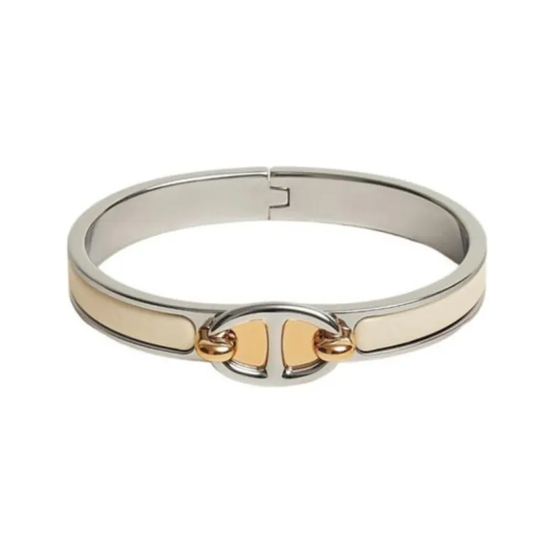 HERMES Enamel Bangles Men's Multicolor-3