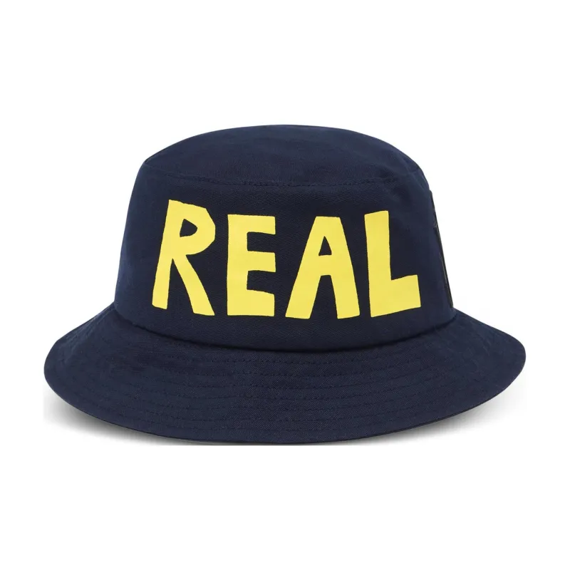 JW Anderson Real Sleep' Slogan Bucket Hat-1