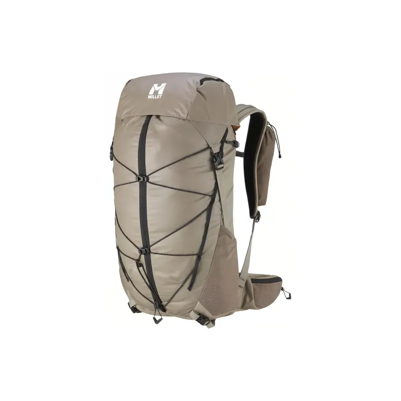 MILLET Nylon Outdoor Hiking Bag Backpacks Unisex Light Brown-0