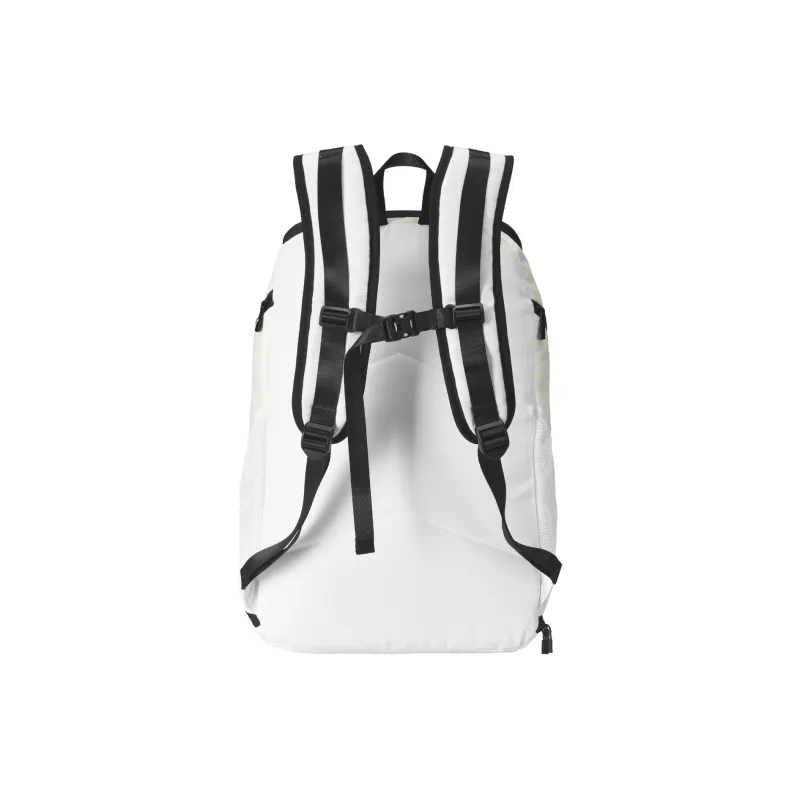 COEXISTENCE Polyester Backpack Basketball Bag Tubas Unisex White-2