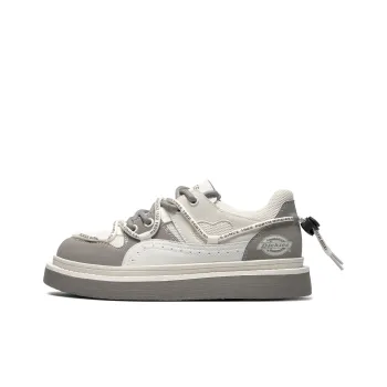 Dickies Low Top Skateboard Shoes Women's Beige Gray