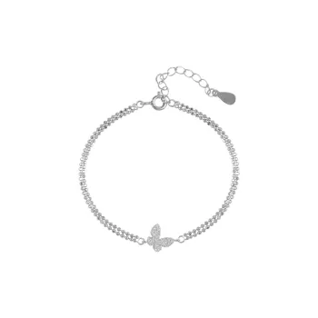 FROMLOVER 925 Sterling Silver Bracelets Women's