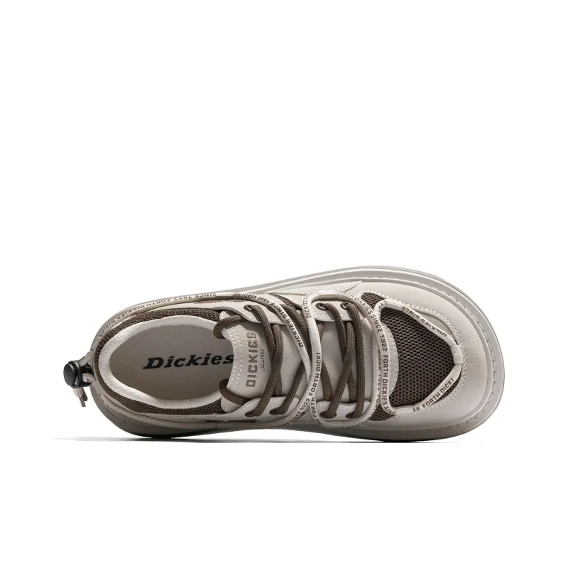 Dickies Low-Top Skateboard Shoes Women's Beige Coffee-2
