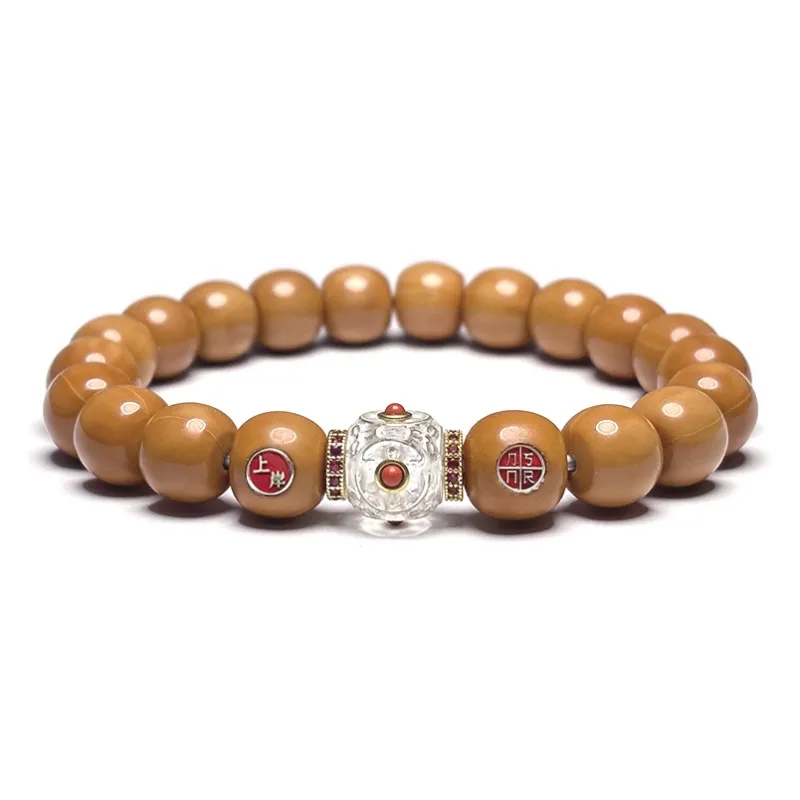 MOUNTAINS AND MANS Monkey Head Walnut Bracelets Unisex-4