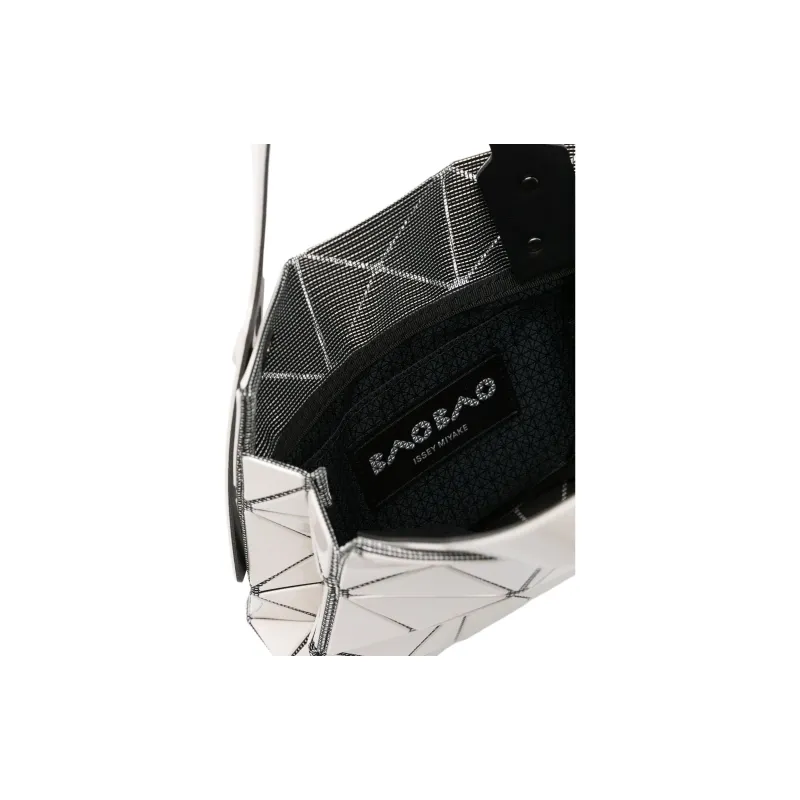 ISSEY MIYAKE CARAT PVC Handbag Mini Women's Ecru-2