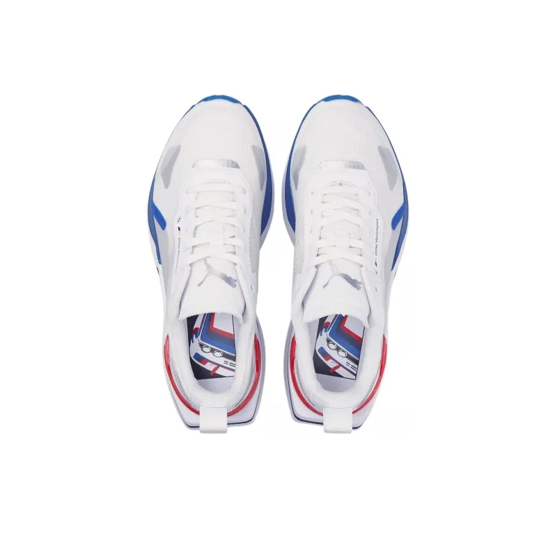 BMW Motorsport x PUMA Anti Slip Wear Resistant Low Top Casual Shoes Women's White-2