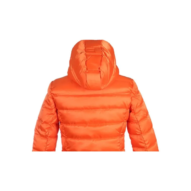 EMPORIO ARMANI Down Jacket Women's Orange Red-5
