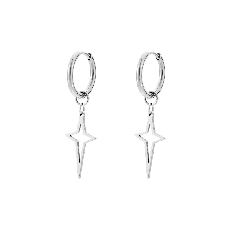 ENFANTIN Titanium Steel Earrings Unisex-0