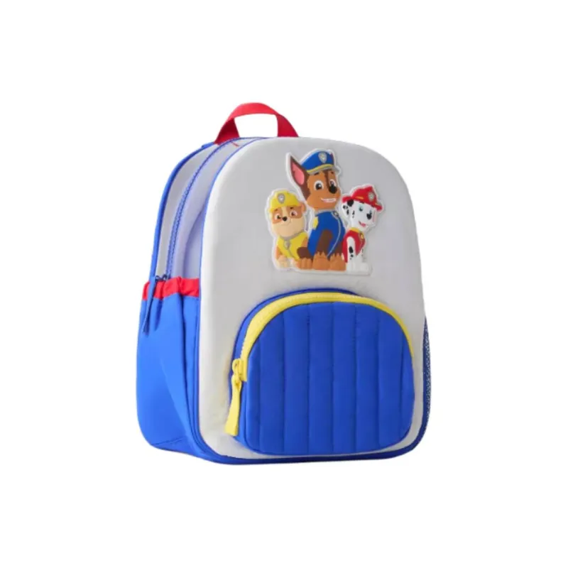 ZARA Wang Wang Patrol Achieves Great Success Collaboration Polyamide Backpack Small Size Kids' Blue & White-2