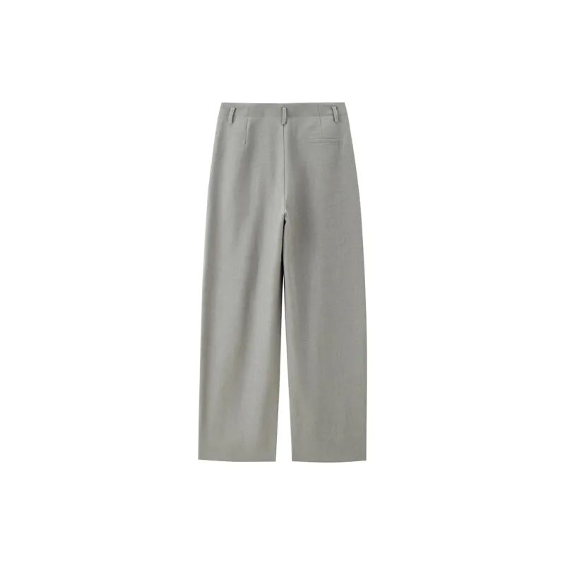 UNIQLO Suit Trouser Women's Heather Gray-1