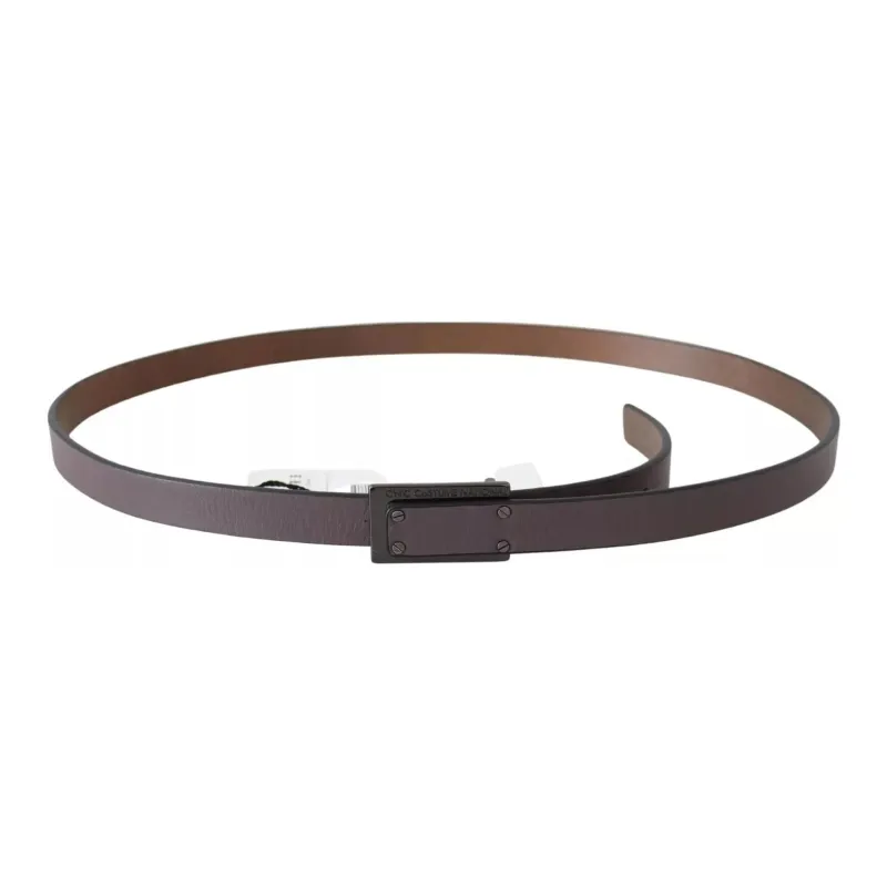 COSTUME NATIONAL Leather Leather Belts Women's Dark Brown --0