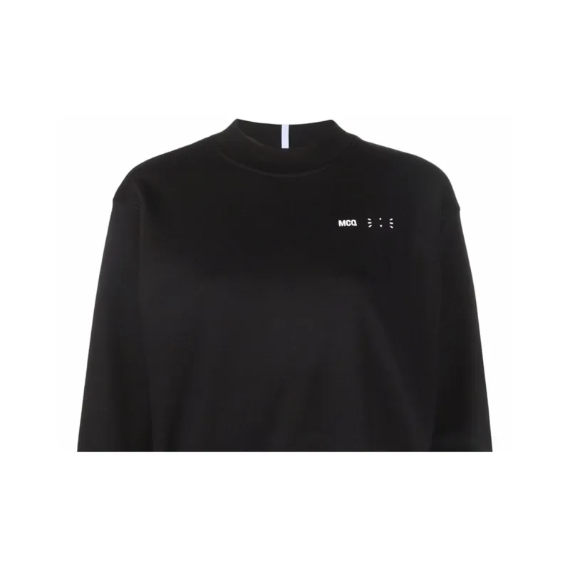 McQ Alexander McQueen Logo print Crew Neck Sweatshirt-5
