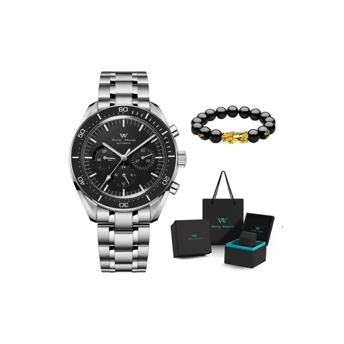 Welly Merck Automatic Mechanical Movement Watch Men's Watches Black Dial