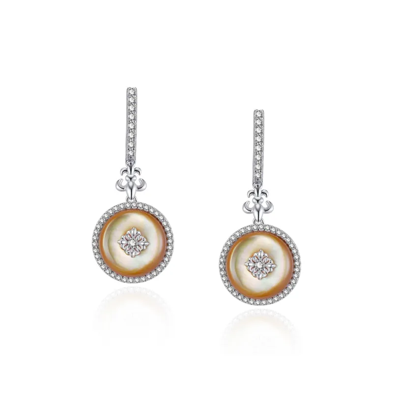 FUNNXI S925 Silver Earrings Women's-0