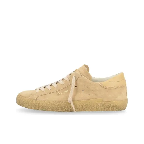 PHILIPPE MODEL Paris X 
78 Low Top Skateboard Shoes Men
s Yellow Brown