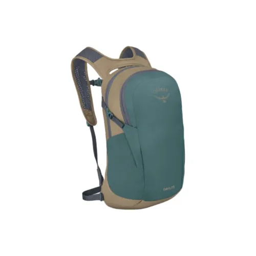 OSPREY Recycled Polyester Outdoor Hiking Bag Backpack Unisex Blue Brown