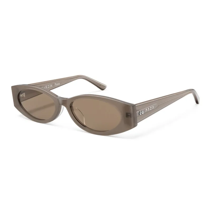 PARZIN Plate Frame Irregular Shape Sunglasses Unisex-12