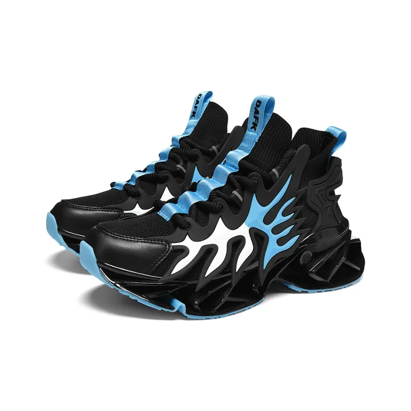 Jerden Smith Shock Absorbers With Slip Resistant And Abrasion Resistant Properties High Top Casual Shoes Men's-14