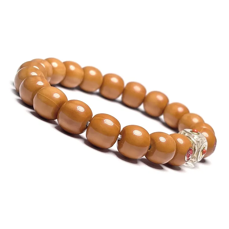 MOUNTAINS AND MANS Monkey Head Walnut Bracelets Unisex-6