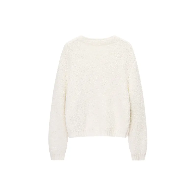 LINCchic Knitwear Women's Oyster White-1