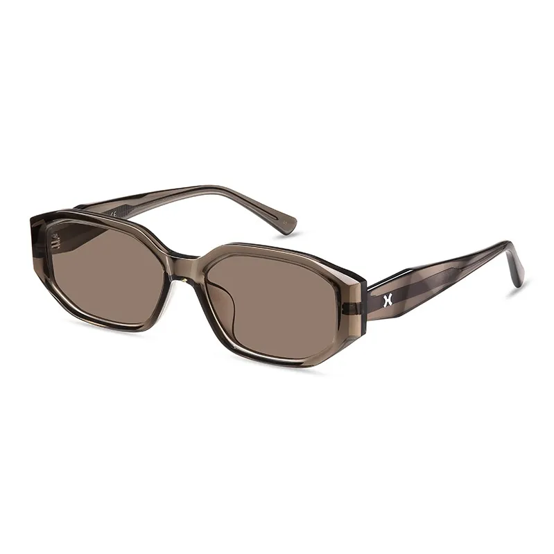 LOHO Plate Frame Irregular Shape Sunglasses Unisex-7