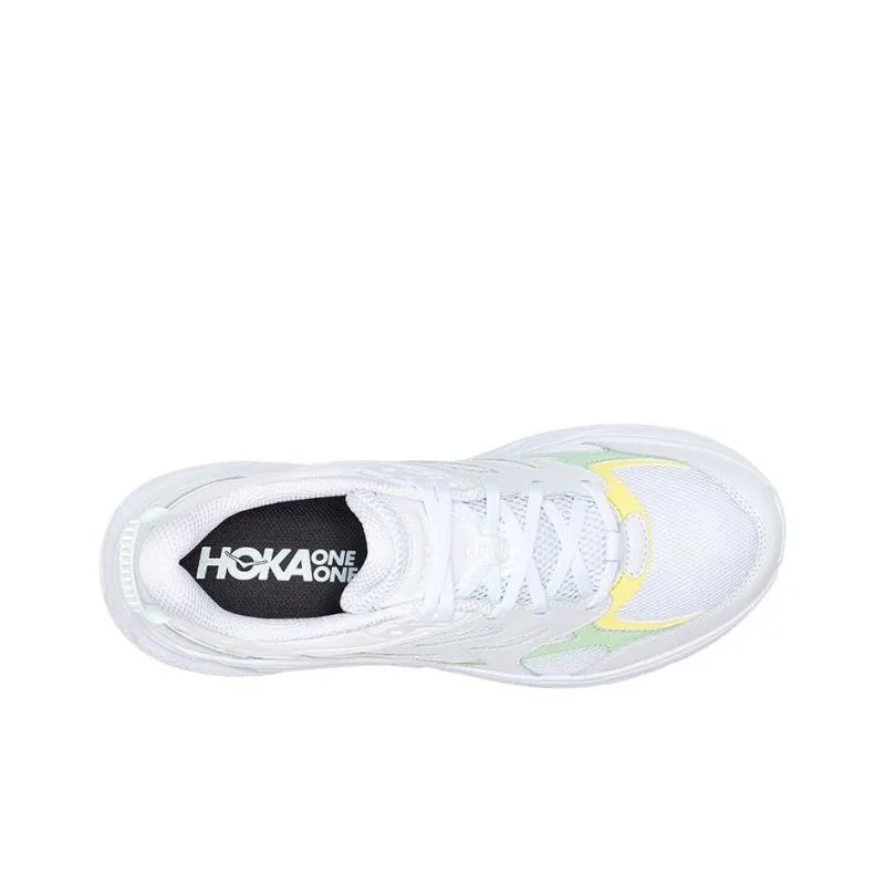 HOKA ONE ONE Clifton L White Green Ash All Gender-4