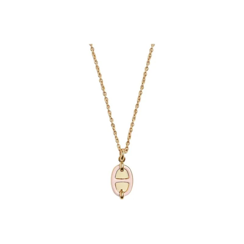 HERMES Metal Necklaces Women's Rose-0