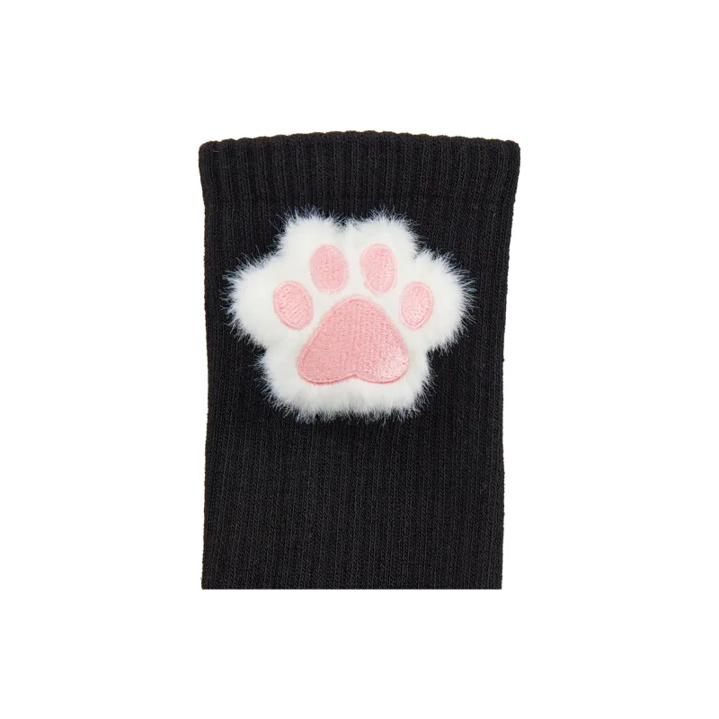 LiNing Sports Life Collection Mid Calf Socks Unisex 1 Pack Black-6
