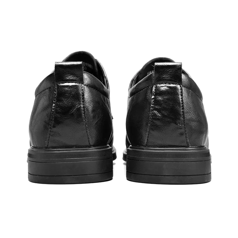 HLA Dress Shoes Men Low Top-3