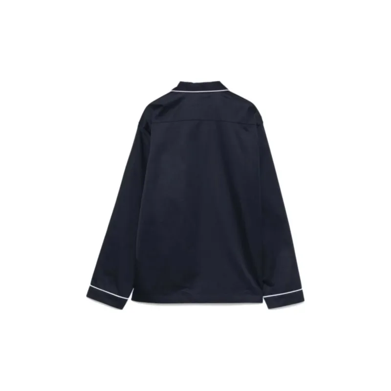 TEKLA Pajama Top Women's Dark Blue-1