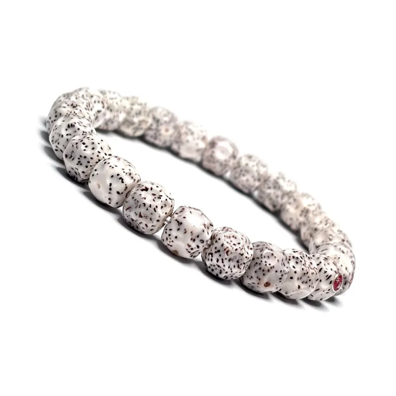MOUNTAINS AND MANS Star Moon Bodhi Seeds New Chinese Style Good Luck Beaded Bracelet Unisex-11