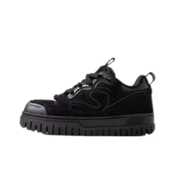 Expensive Taste x ANTA SNEAKERVERSE Anti Slip Wear Resistant Low Top Skateboard Shoes Men's Basic Black
