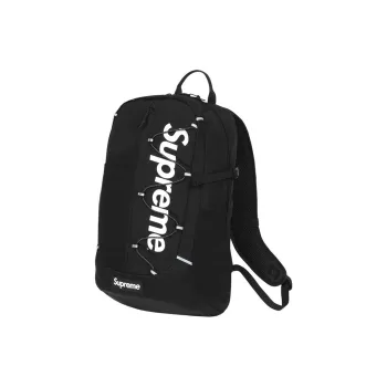 Supreme SS17 Fabric Backpack Black