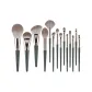 14 Pcs Green Rhythm Naked Brushes
