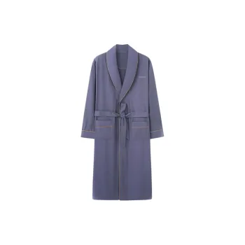 Huggy Kissy Pajama Robe Men's Dark Gray