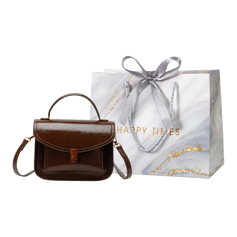 Miss Angel PU Crossbody Bag, Shoulder Bag, Handbag Women's Multicolor-18