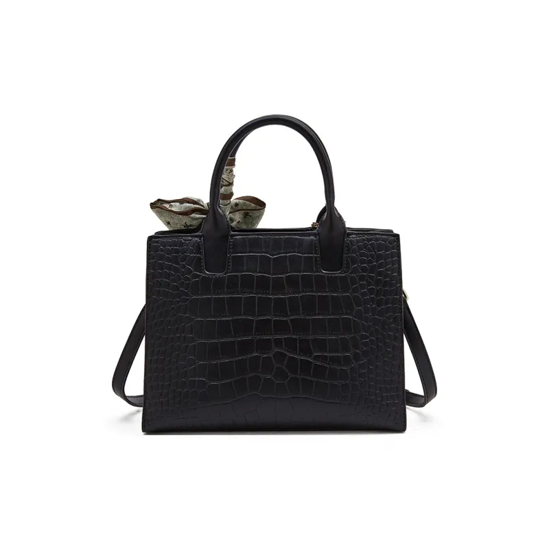 Old Man's Head Synthetic Leather Handbag, Versatile Shoulder Bag Regular Women's Multicolor-3