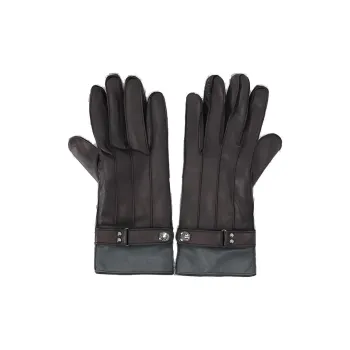 Paul Smith Logo Debossed Full Finger Gloves