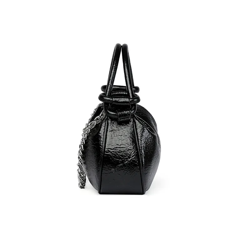 TUCANO PU One Shoulder Handbag Regular Women's Classic Black-3